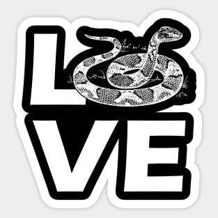 Snake - Love Snake Sticker